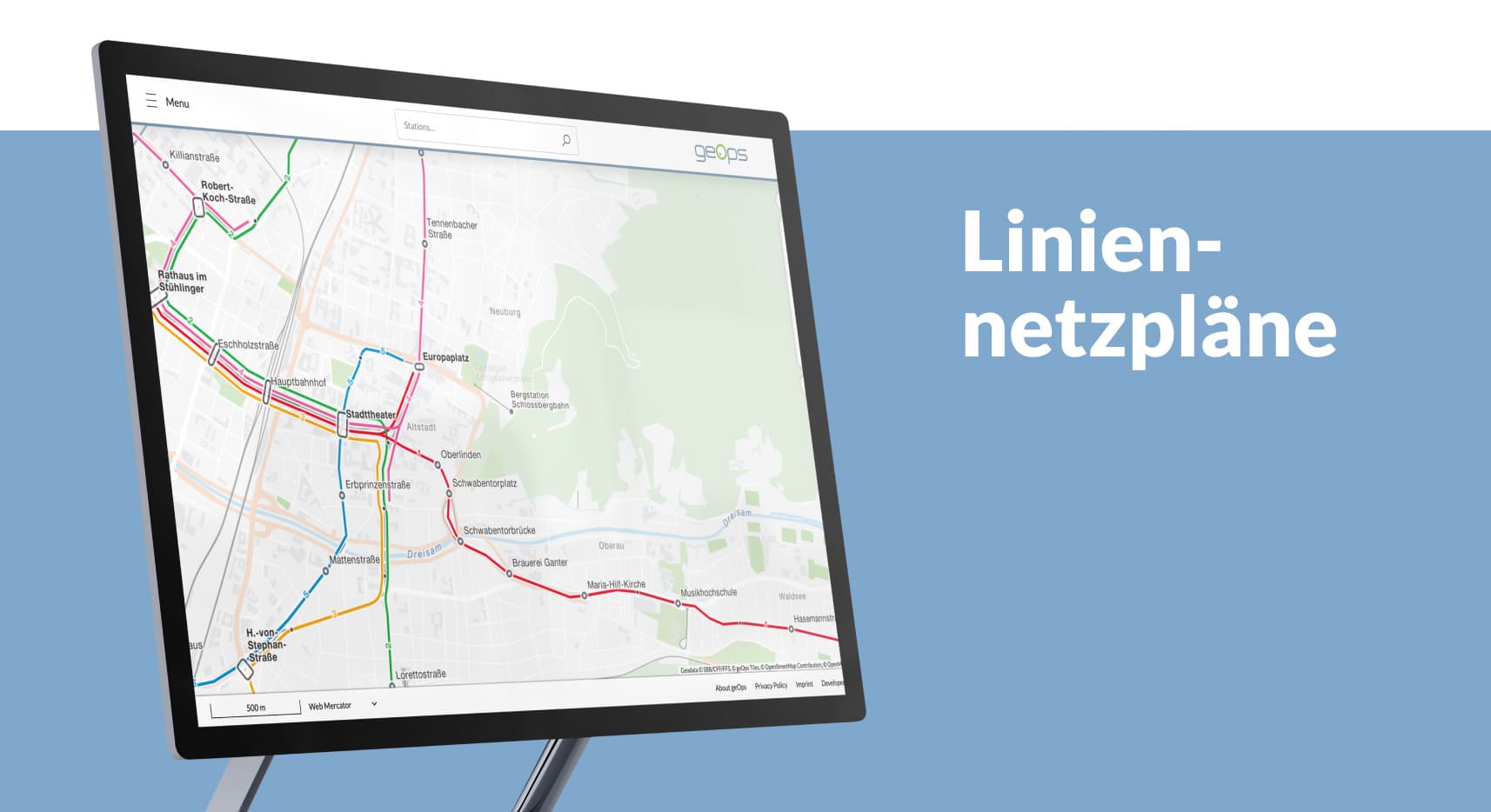 Public transport network plans Public transport network plans